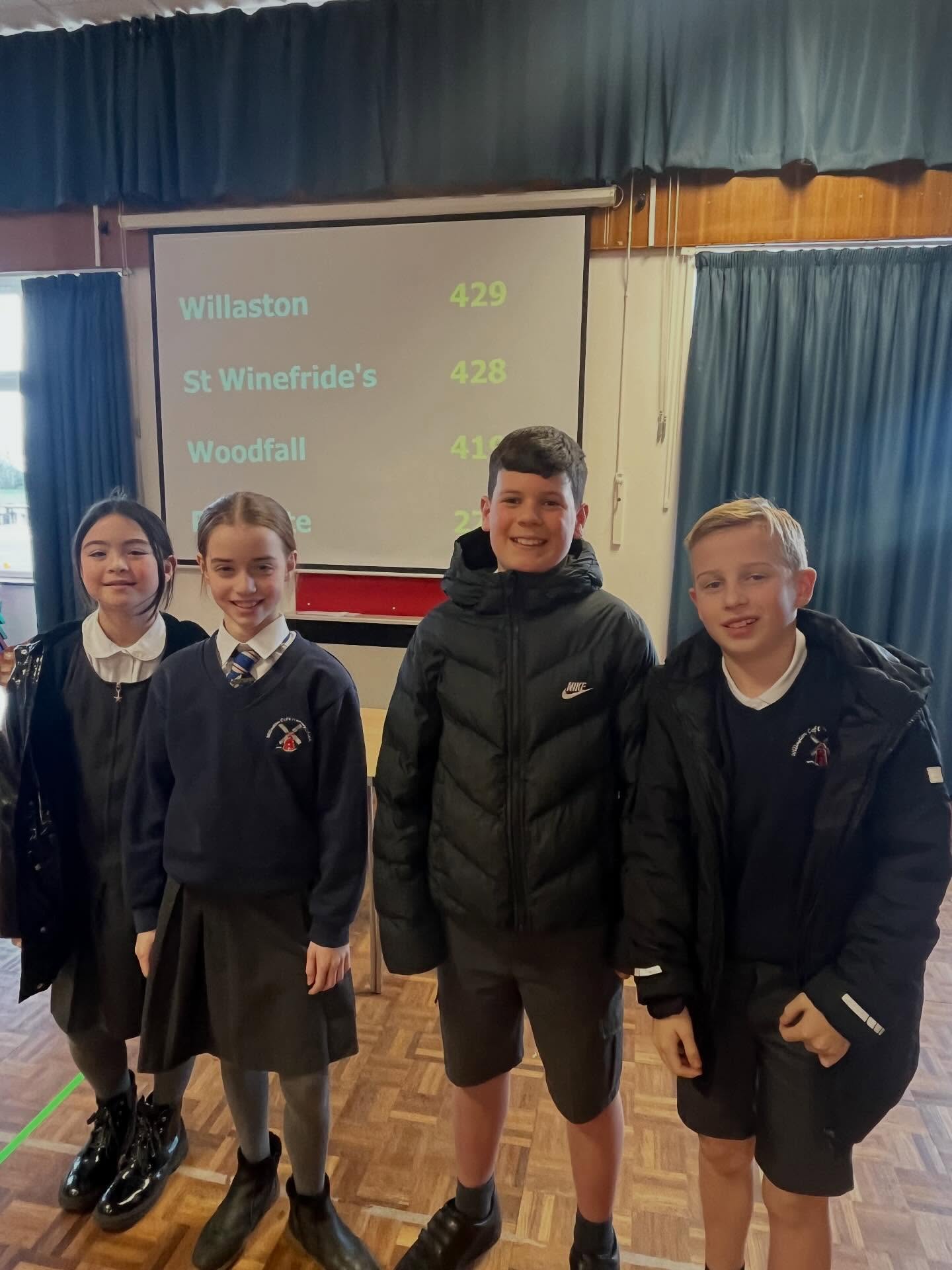We are very proud of our Year Six mathematicians who took part in our cluster maths competition, finishing in first place!! They progress to the next round in February! Great teamwork and determination! #proud🥇💫