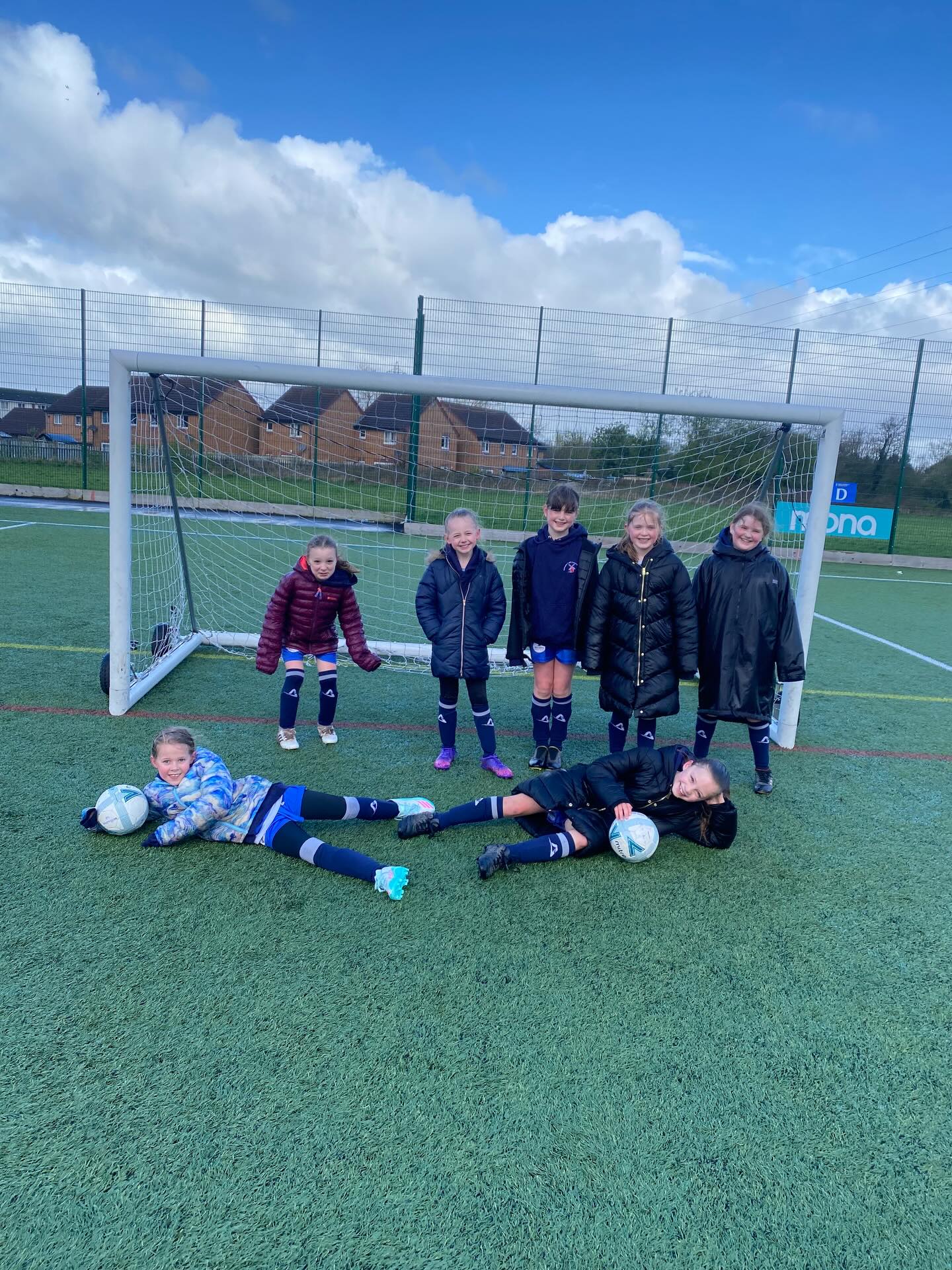 Our Year 3 girls football team showed real determination and positivity while battling the elements during our warm up for today’s football tournament. Sadly the competition was called off due to the bad weather but we had a great first game and we can’t wait to play again soon!