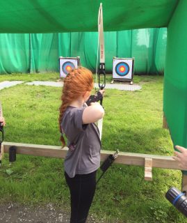 Group 1 are starting their PGL adventure with some archery! 🏹🎯
